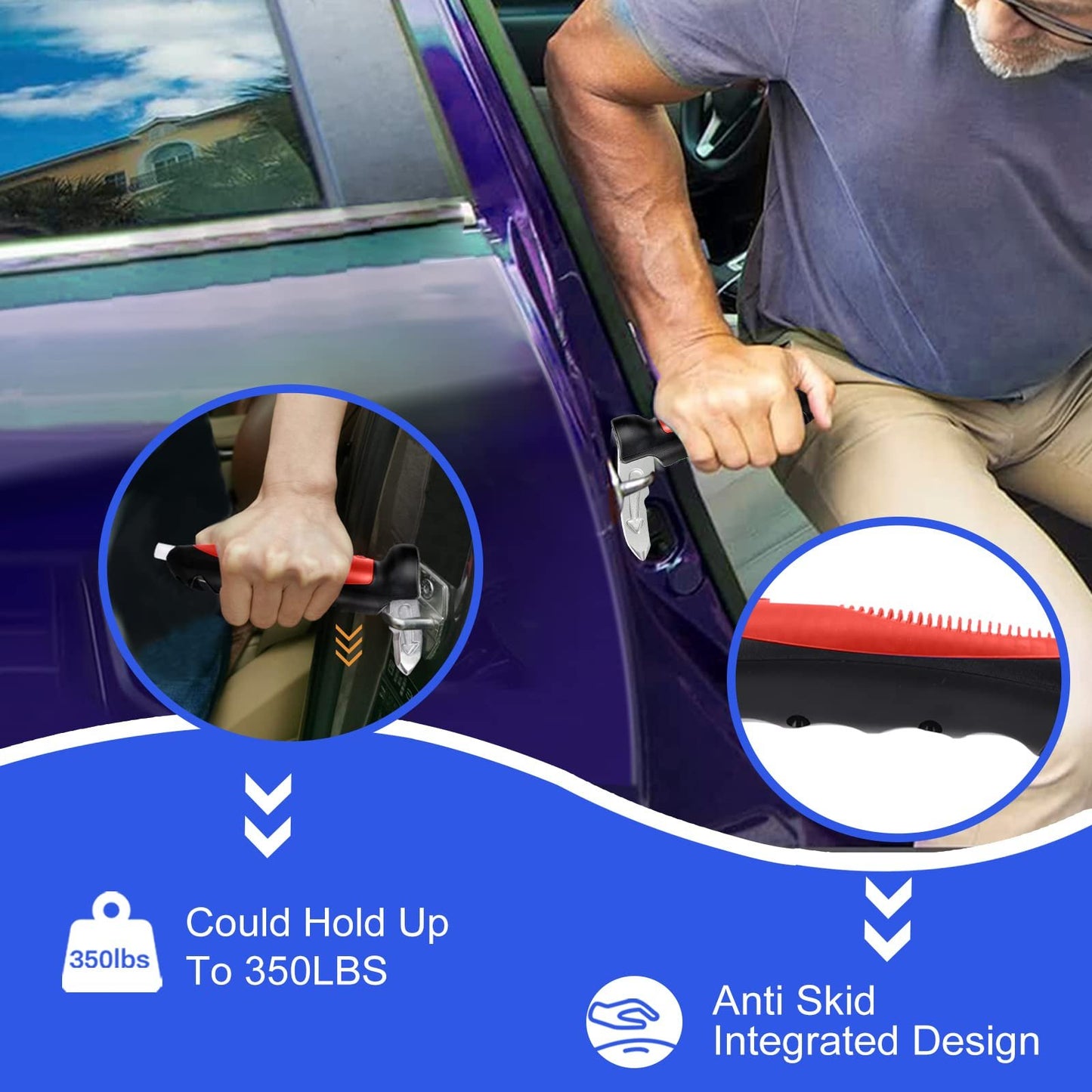 Sherum 5 in 1 Car Handle Assist
