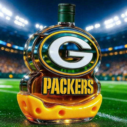 Green Bay Packers Whiskey Bottle