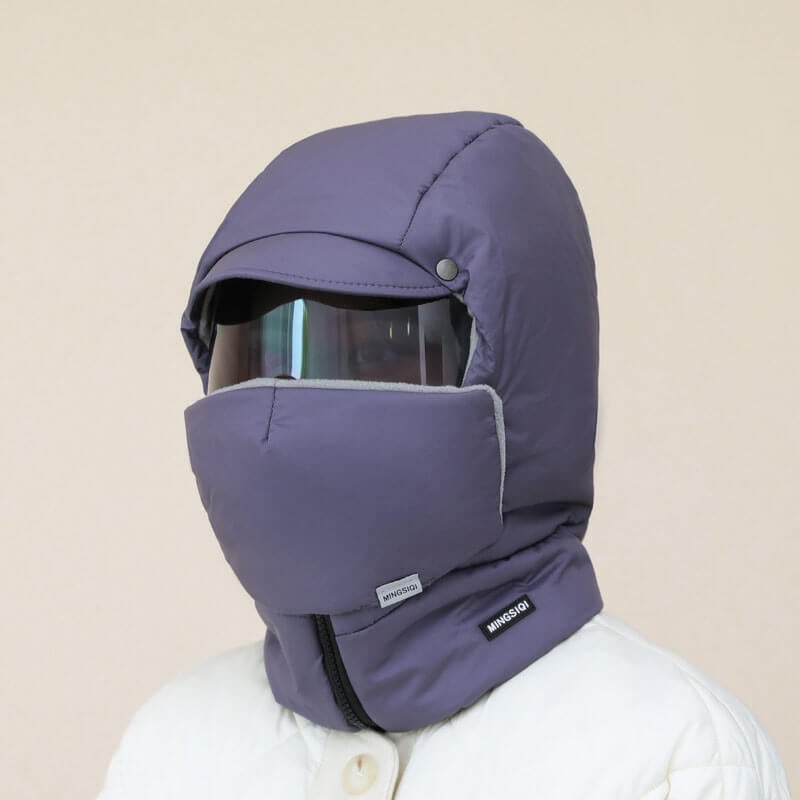 Sherum  4 in 1 Winter Down Trapper Hat