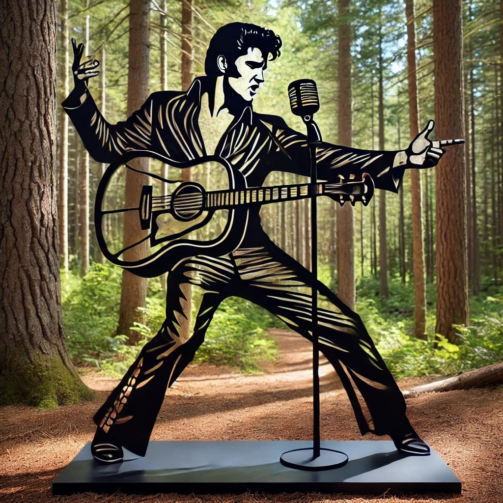 Sherum Rock 'n' Roll Legend Garden Art 🎶