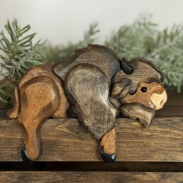 Sherum Carved Wooden Decor