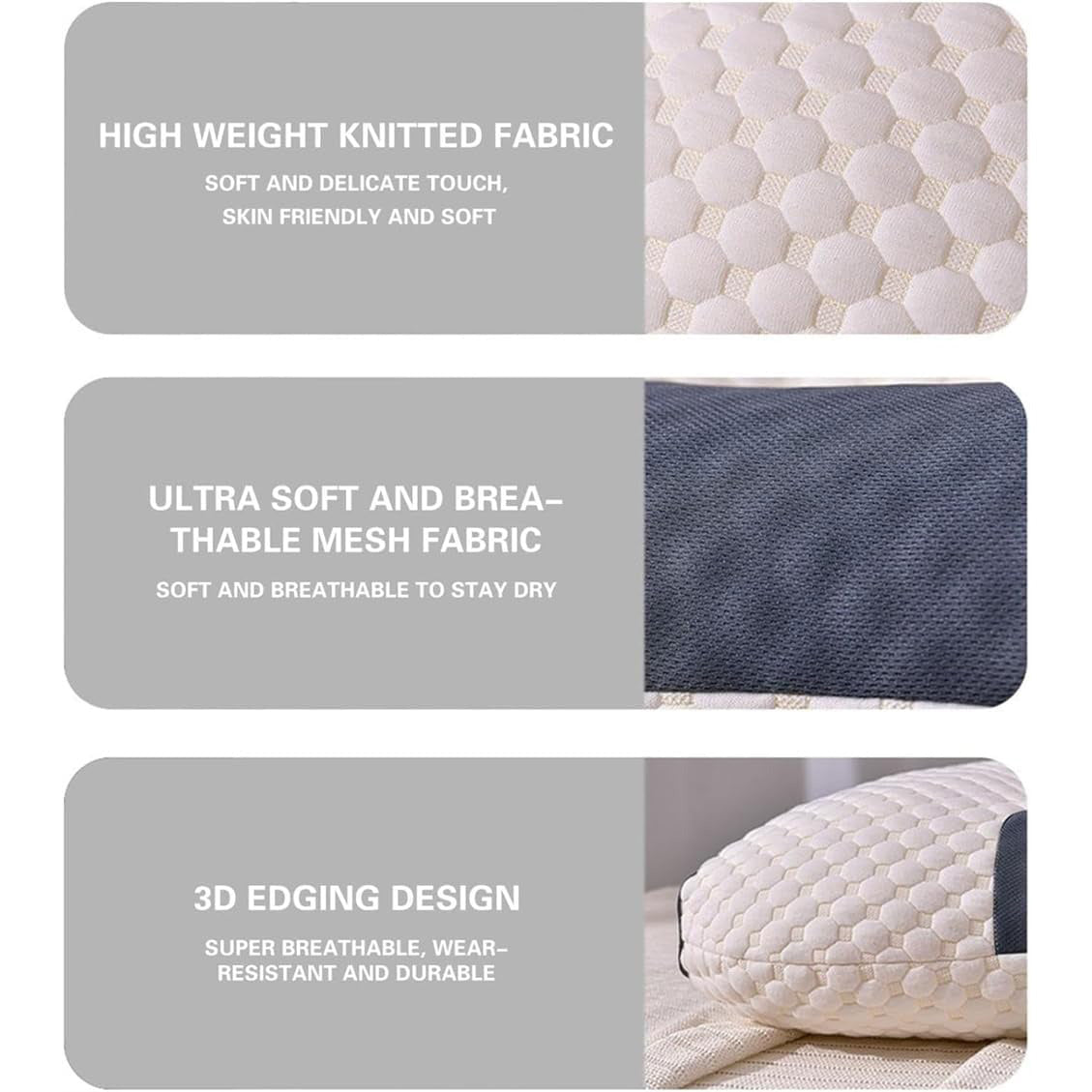 Sherum™ Antibacterial Neck Support Sleep-Aid Massage Pillow