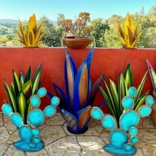 Sherum Anti-rust Metal Tequila Agave Plant
